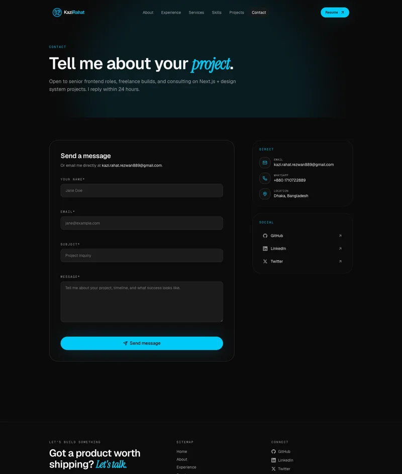 This Portfolio screenshot 6